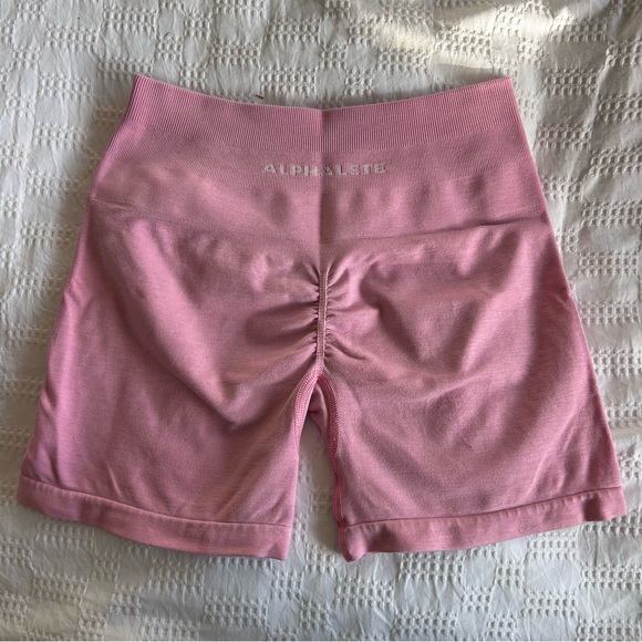 Alphalete Pants - Alphalete Amplify 4.5 Shorts - Cotton Candy